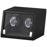 Кутия за самонавиващи се часовници Beco Technic Boxy Castle 2 Matt Black Wood